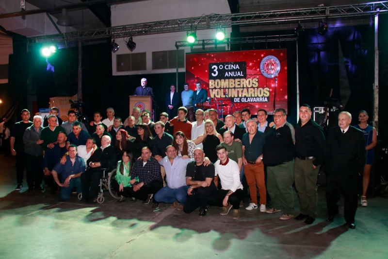 Con ms de mil comensales, Bomberos tuvo su fiesta anual